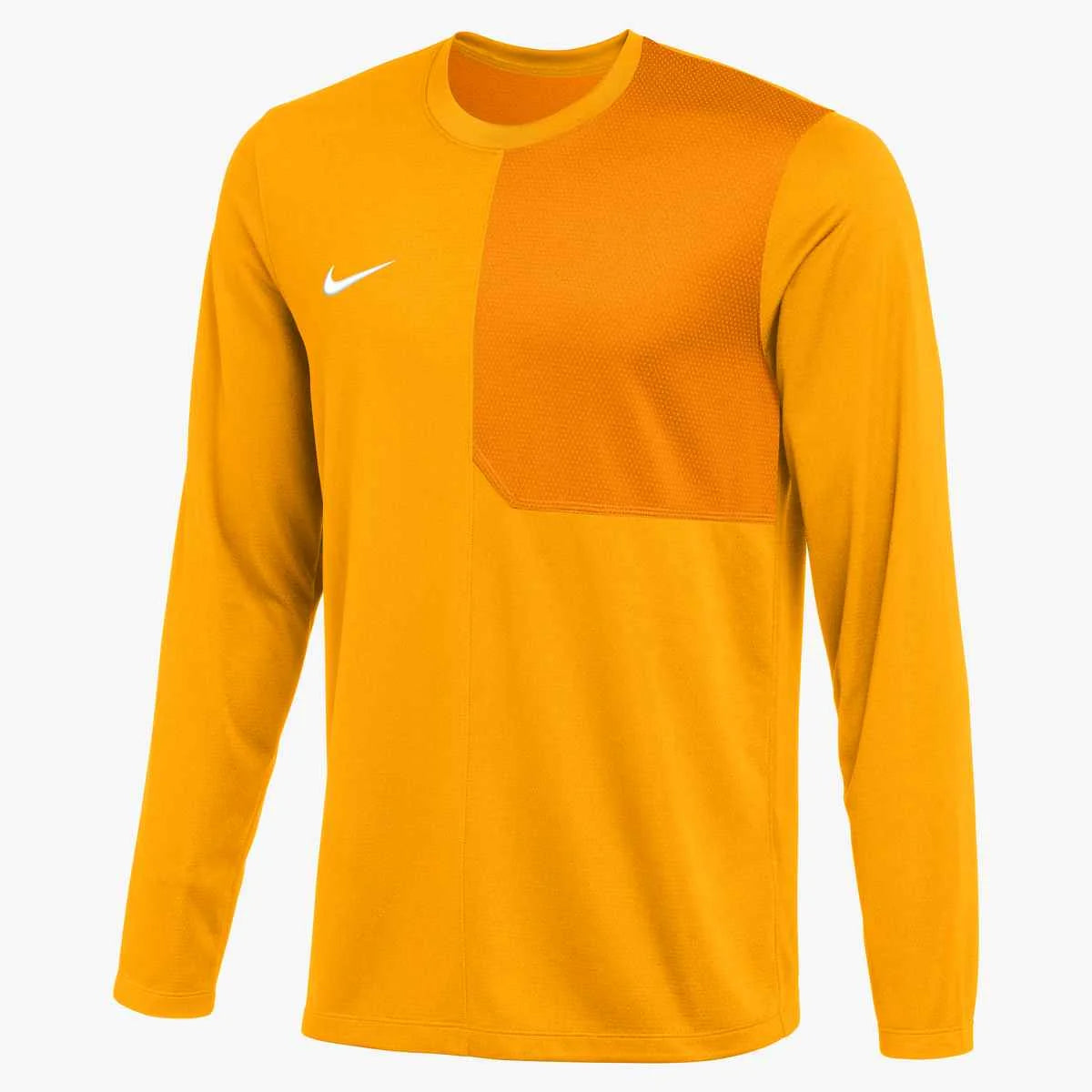 Nike Men's Dri-FIT Long-Sleeve UV Coach Top (Stock) Yellow color