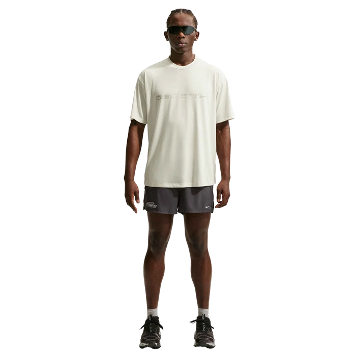 Nike Men's Dri-FIT Short-Sleeve Running Top White color