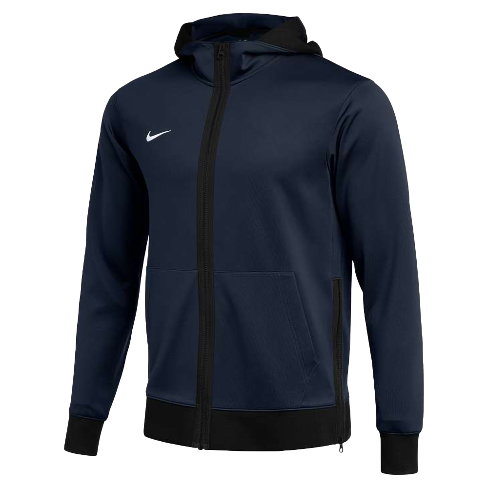 Nike men’s dri-fit loose sale fit navy blue spotlight basketball zip up hoodie L NWT