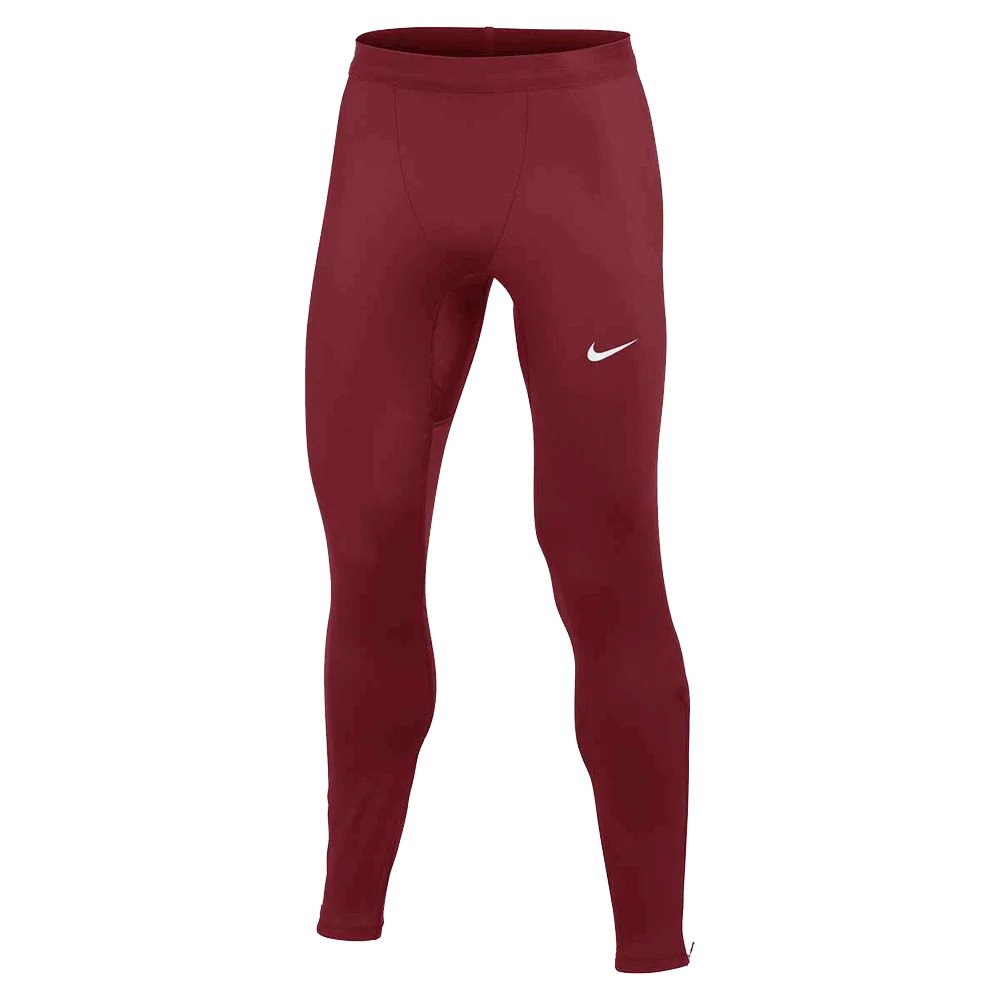 Nike Men's Dri-Fit Stock FL Tight Maroon color