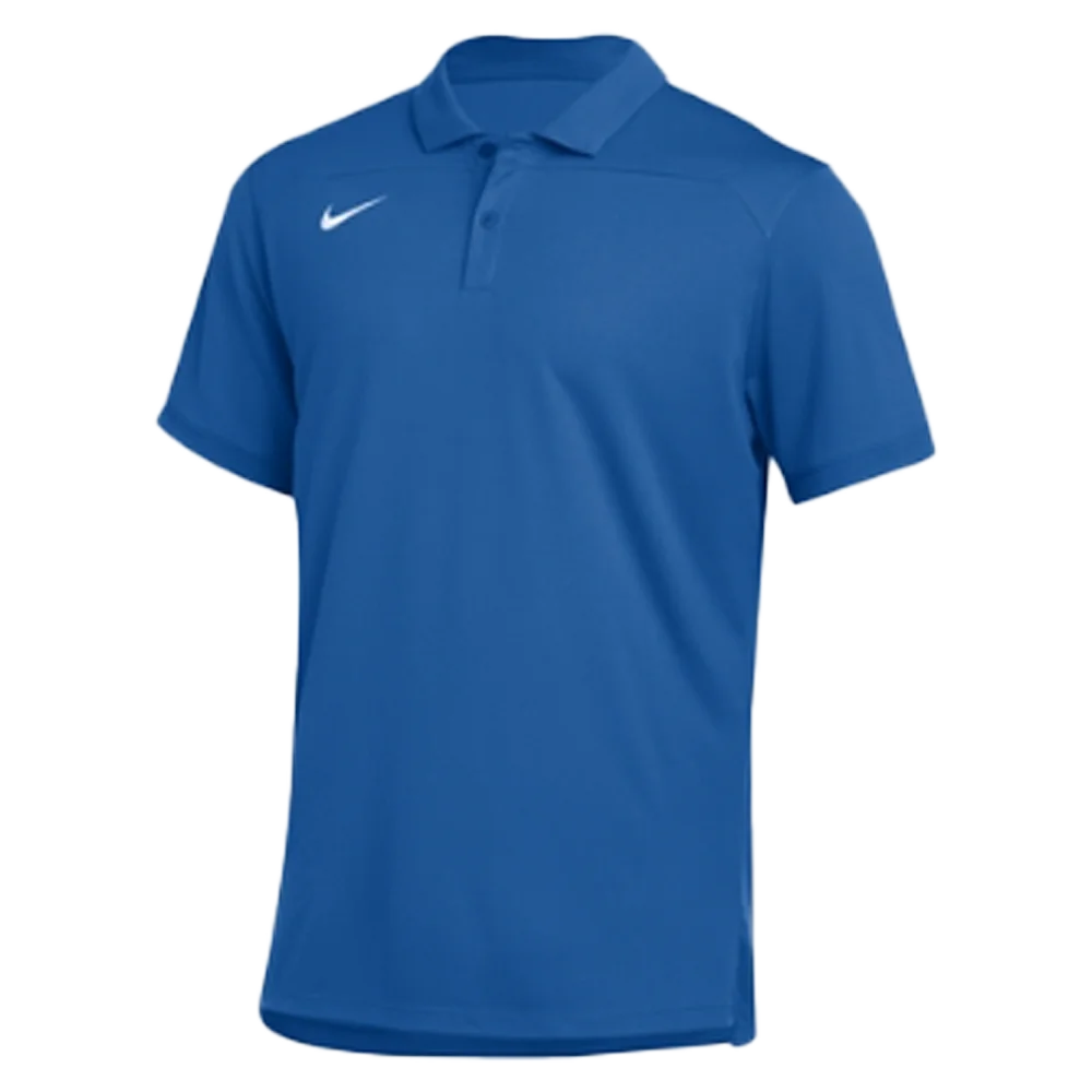 Nike Men's Dri-Fit UV Collegiate Polo Blue color