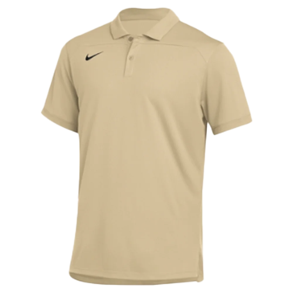 Nike Men's Dri-Fit UV Collegiate Polo Khaki color