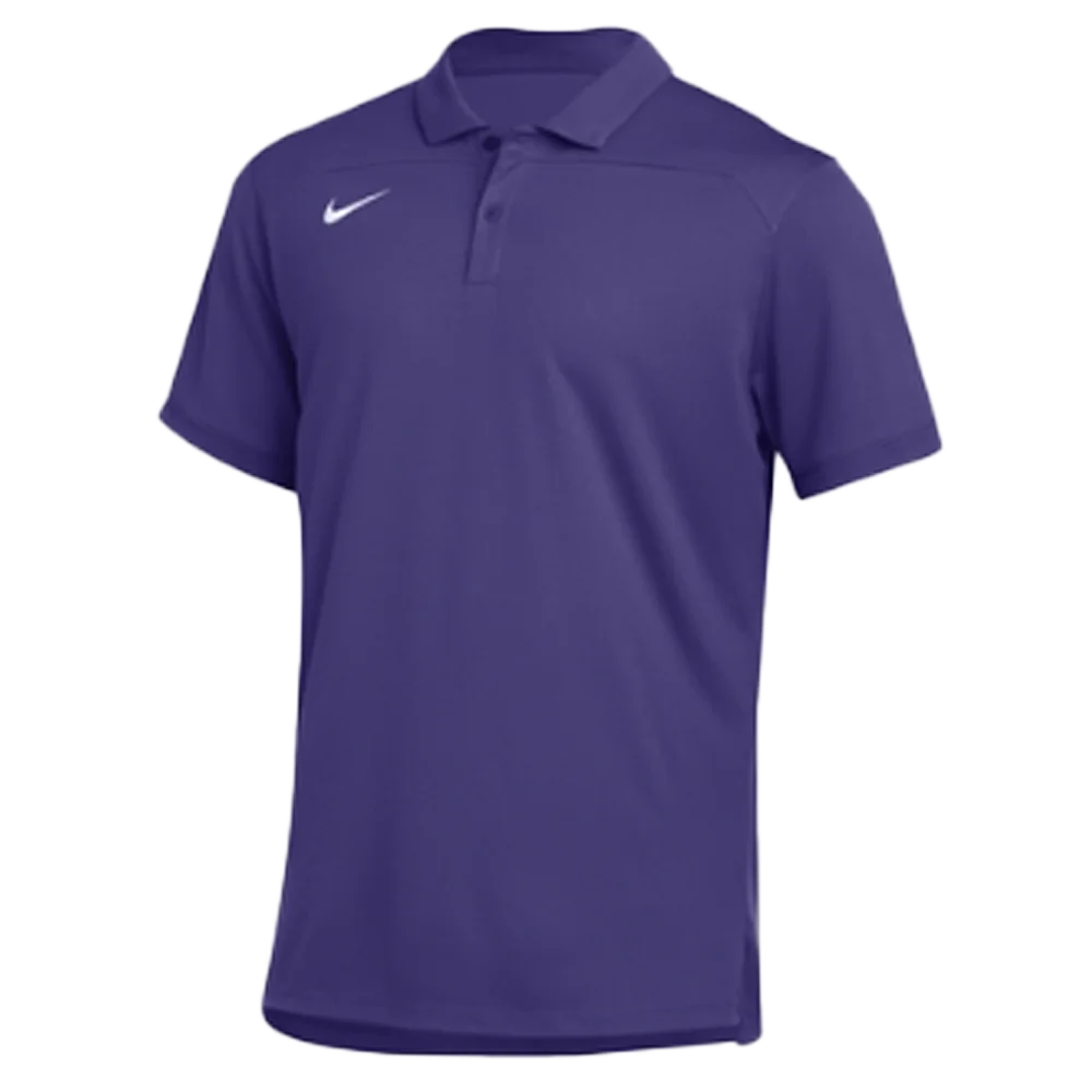 Nike Men's Dri-Fit UV Collegiate Polo Purple color