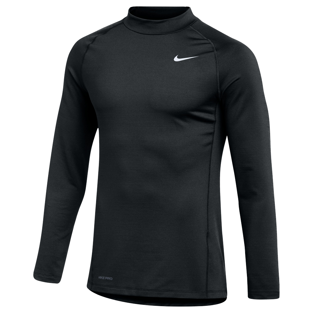 Nike pro core mock neck shirt mens hotsell