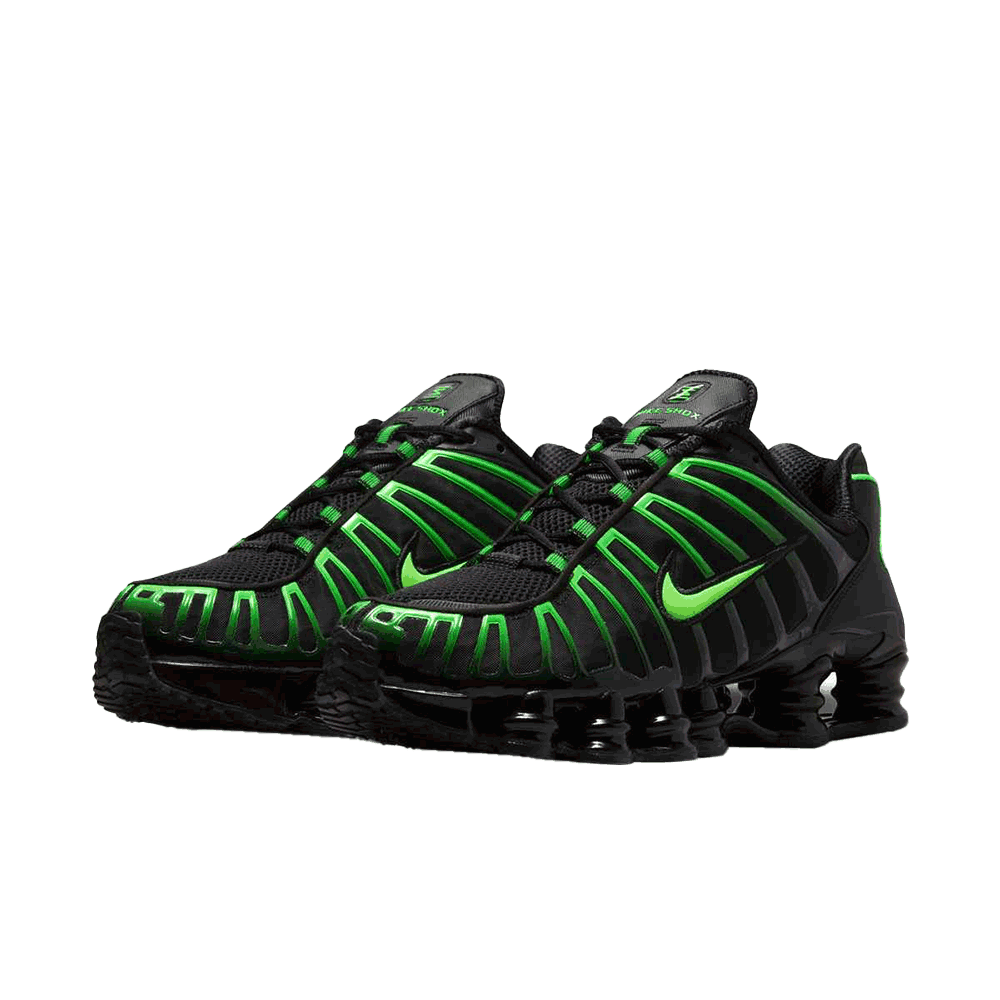 Black/green strike-black