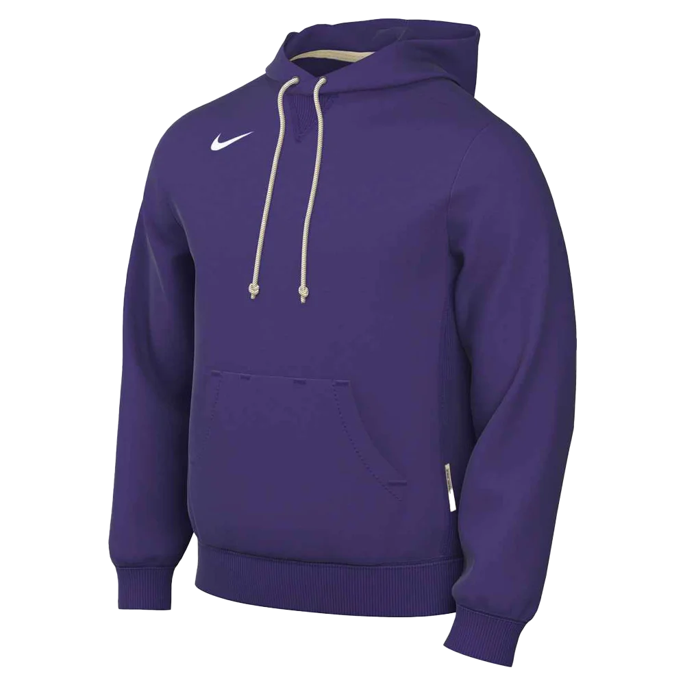 Nike Men's Standard Fit Heavy Pullover Fleece Hoodie Purple color