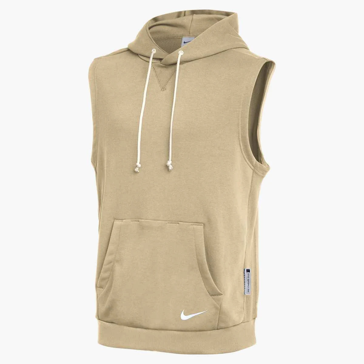Nike Men's Standard Issue Dri-FIT Sleeveless Hoodie (Stock) Khaki color
