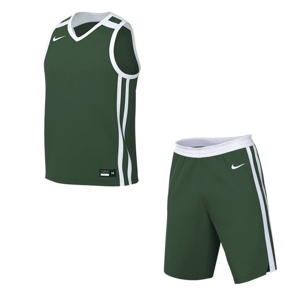 Nike Men's Stock Block Set - Jersey and Short green color 