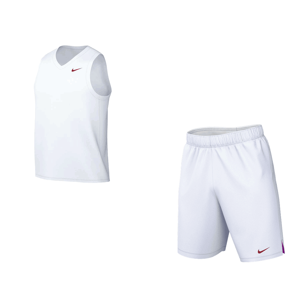 Tm White/Tm Scarlet