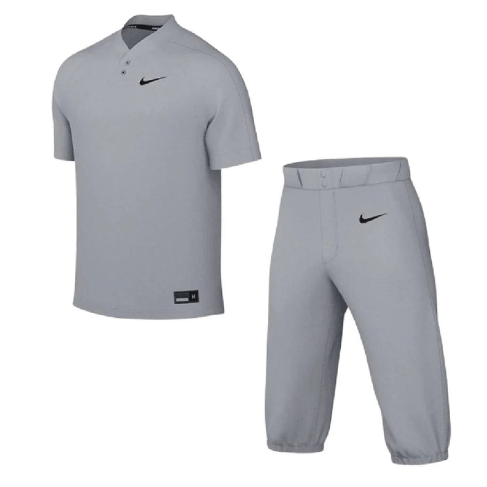 Nike Men's Stock Vapor Select2 Set - Button Jersey and High Pants gray color