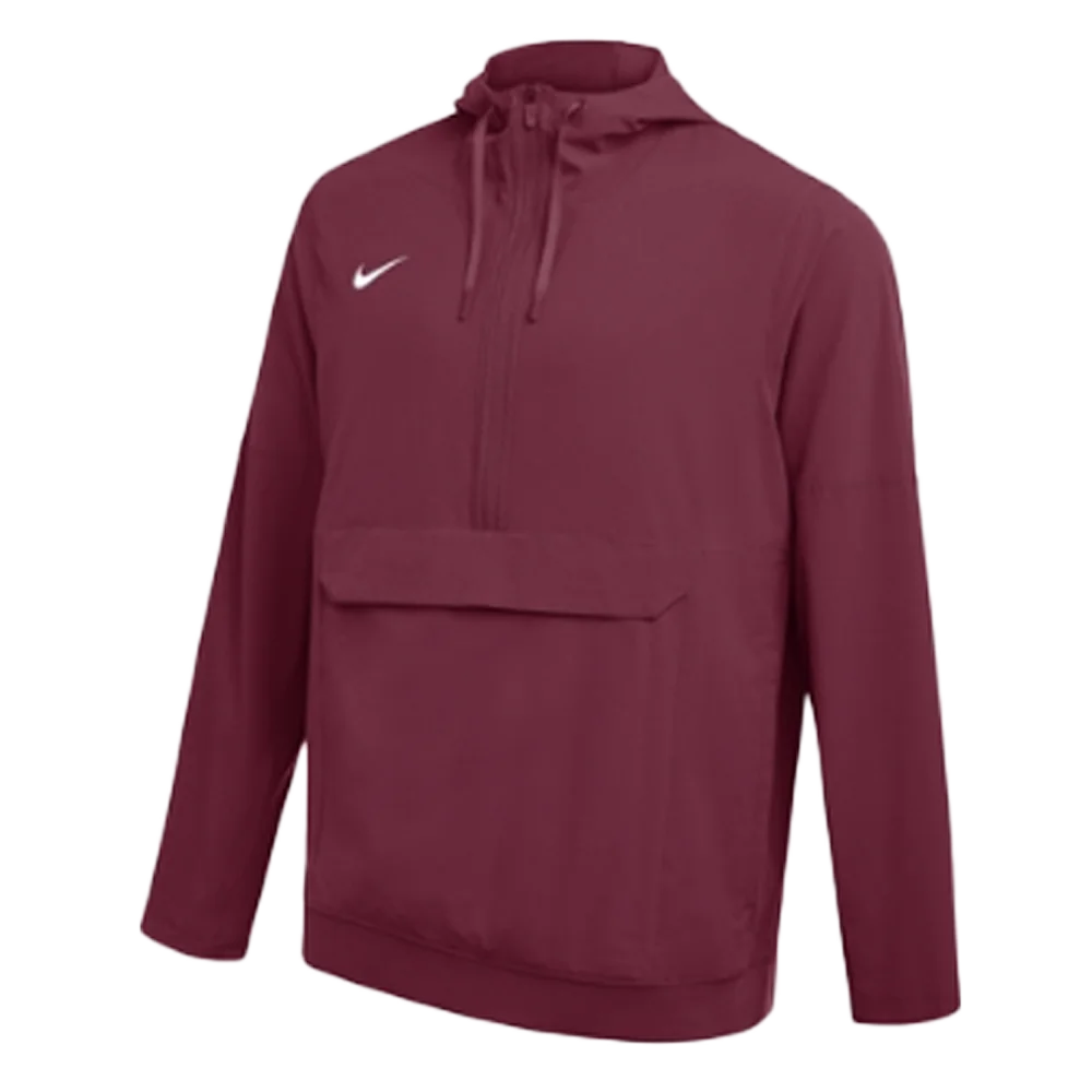 Nike Men's Team Anorak Maroon color
