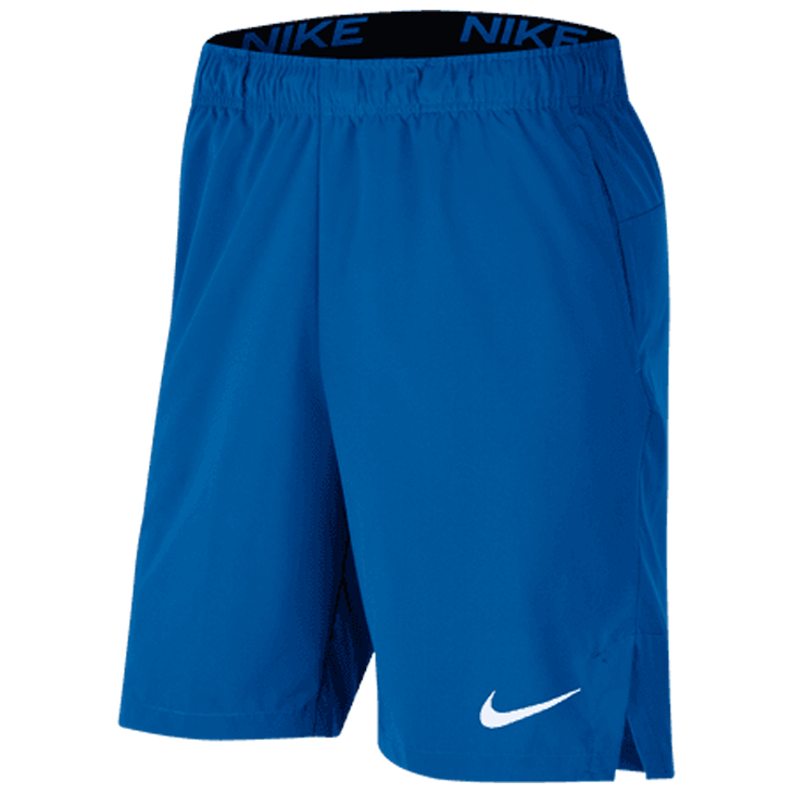 Nike flex shorts blue online