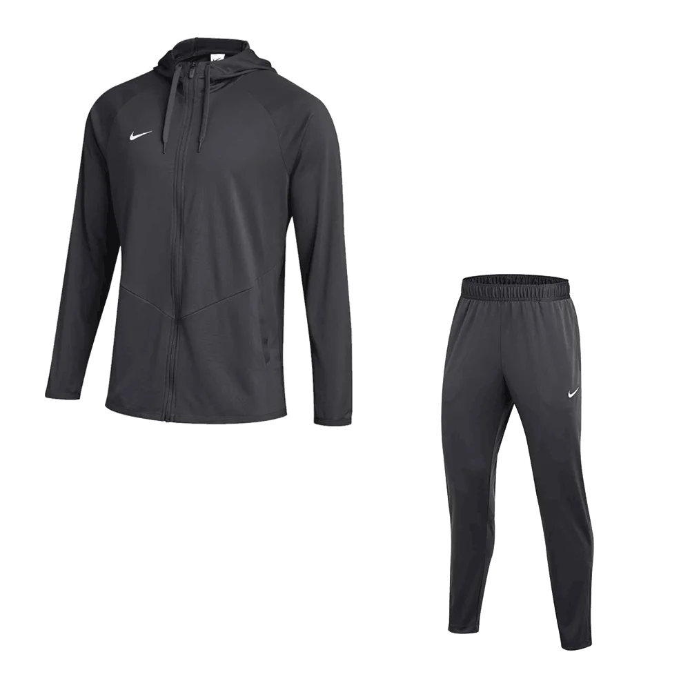 Nike Men's Team  Relentless Set - Jacket and Pants gray color 
