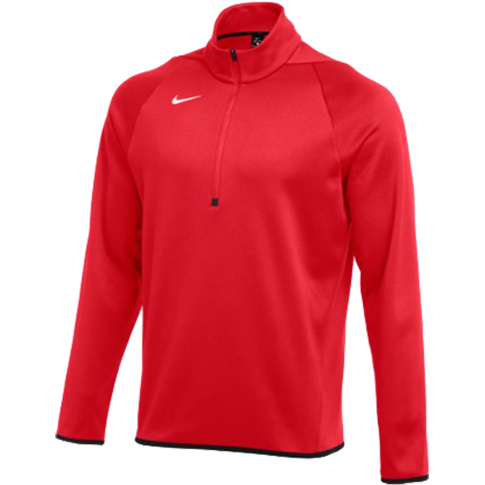 Nike quarter zip red hotsell