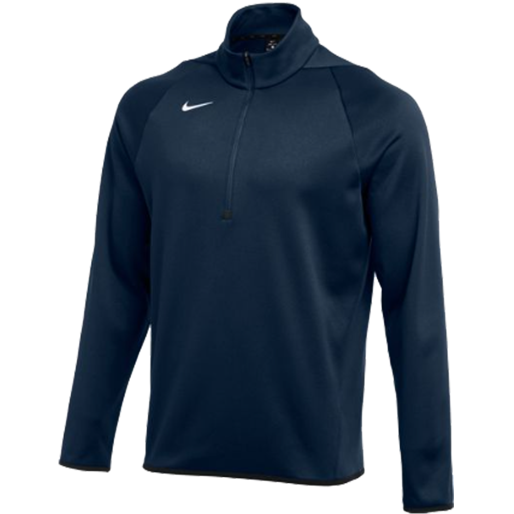 Navy blue nike half zip mens sale