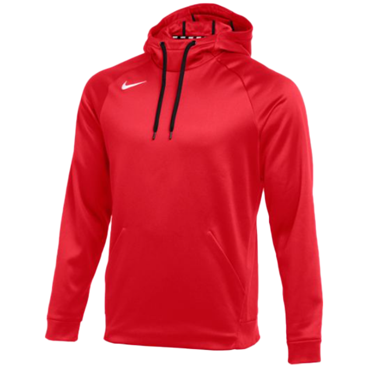 Red nike therma fit hoodie online