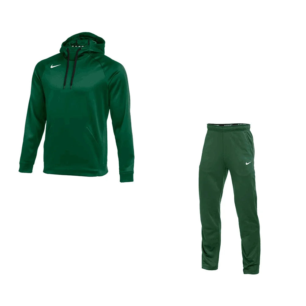 Nike Men's Therma Set - Hoodie and Pants gren color