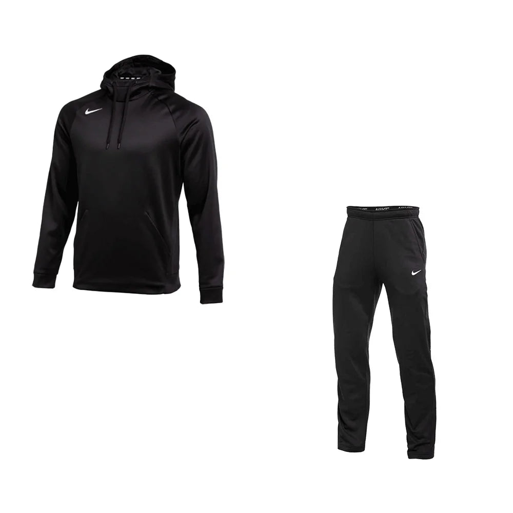 Nike Men's Therma Set - Hoodie and Pants black color