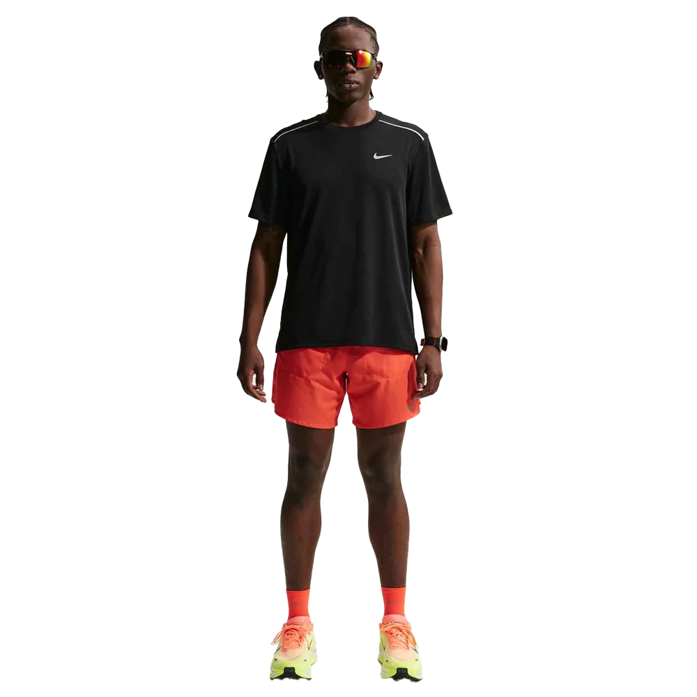Nike Miler Men's Dri-FIT Short-Sleeve Running Top Black color