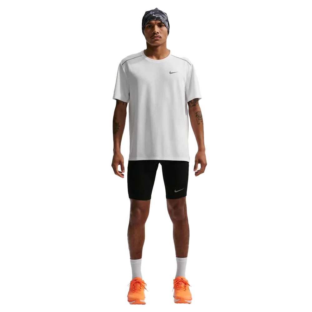 Nike Miler Men's Dri-FIT Short-Sleeve Running Top White color