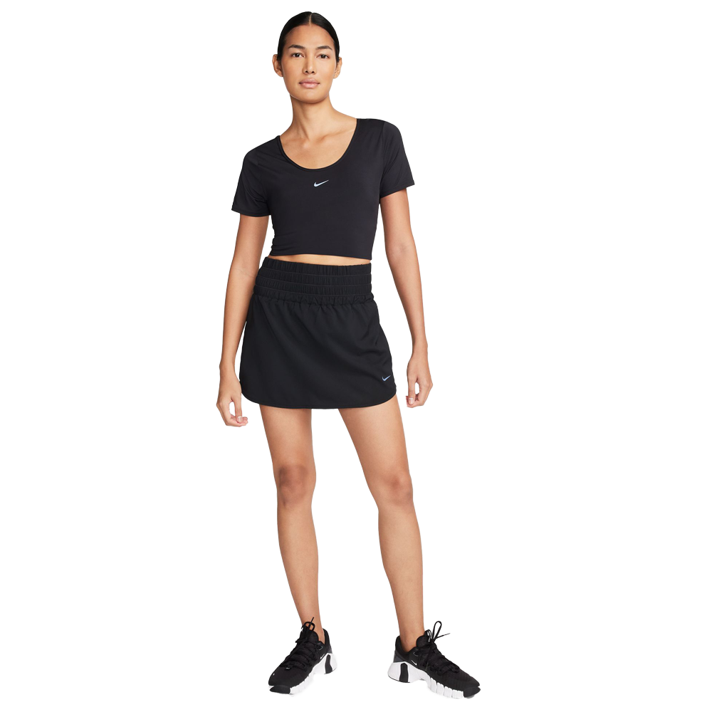 Falda pantalón de cintura alta Nike One Dri-FIT para mujer 