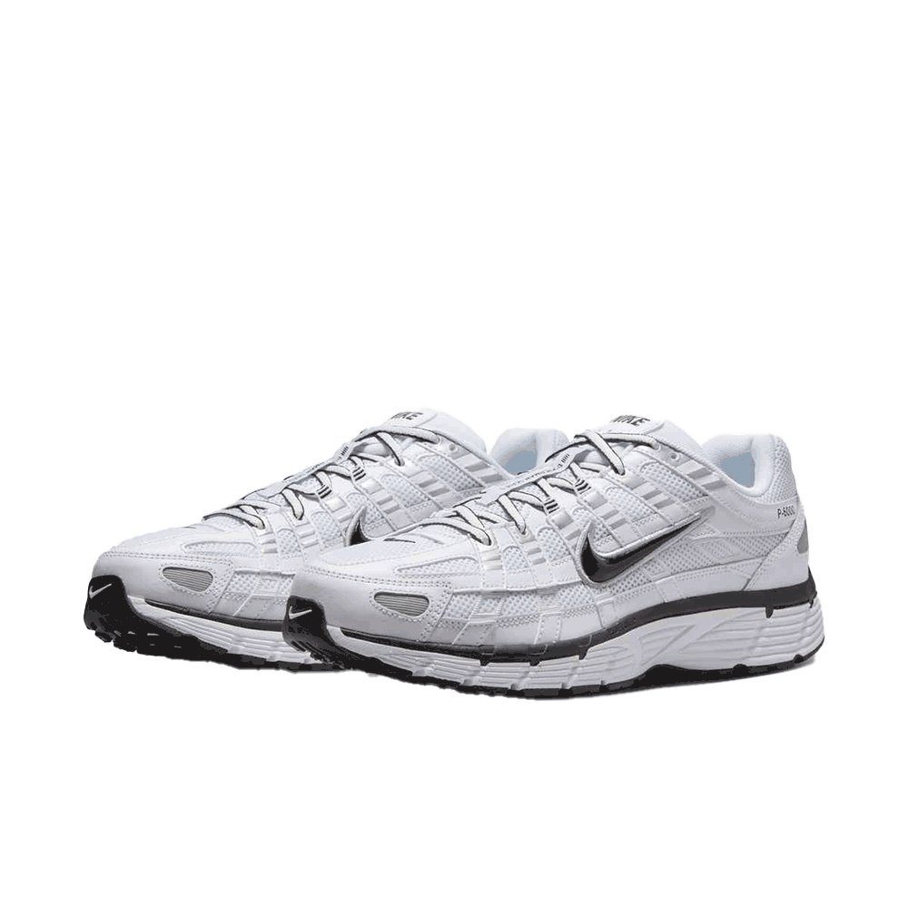 White/Black-metallic silver-black