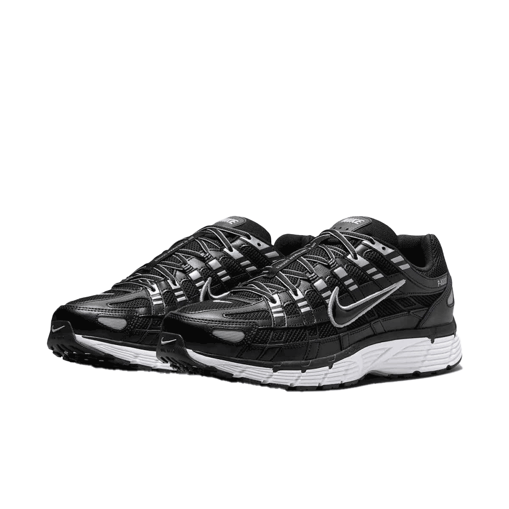 Black/Black-white-metallic silver