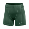 Pantalón corto Nike Pro Leakproof Period Protection Team de 5 pulgadas para mujer