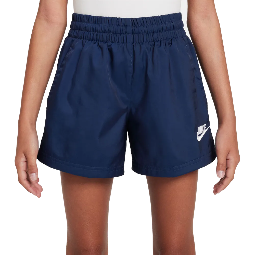 Nike Sportswear Club Big Kids' 4.5" Woven Shorts Navy color
