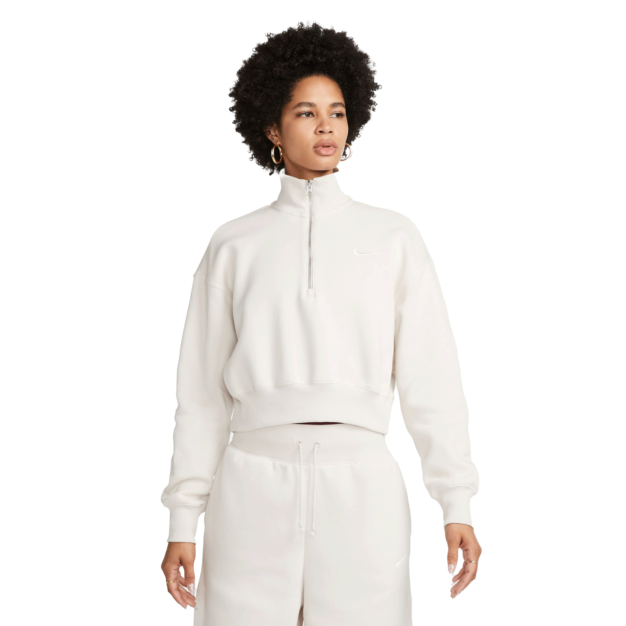 Nike Sportswear Phoenix Fleece Women's 1/2-Zip Cropped Sweatshirt Nike Sportswear Phoenix Fleece Women's 1/2-Zip Cropped Sweatshirt
