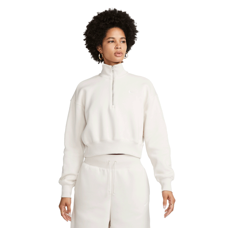 Nike Sportswear Phoenix Fleece Women's 1/2-Zip Cropped Sweatshirt