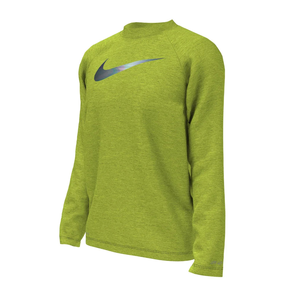 Nike Swim Boys Hydroguard Essential Big Kids Dri-FIT UV Long Sleeve Top
