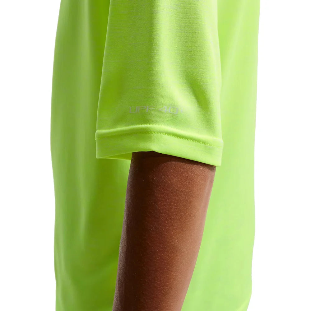 Nike Swim Boys Hydroguard Essential Big Kids Dri-FIT UV Short Sleeve Top