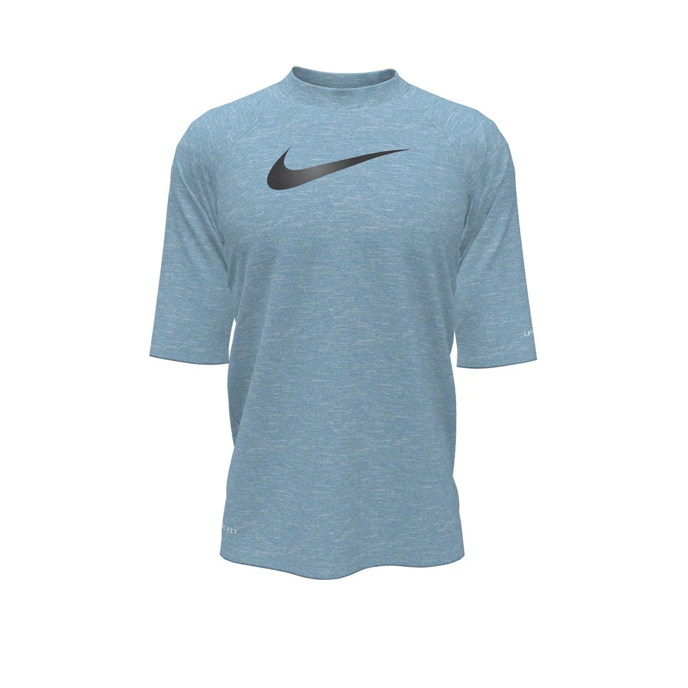 Nike Swim Boys Hydroguard Essential Big Kids Dri-FIT UV Short Sleeve Top