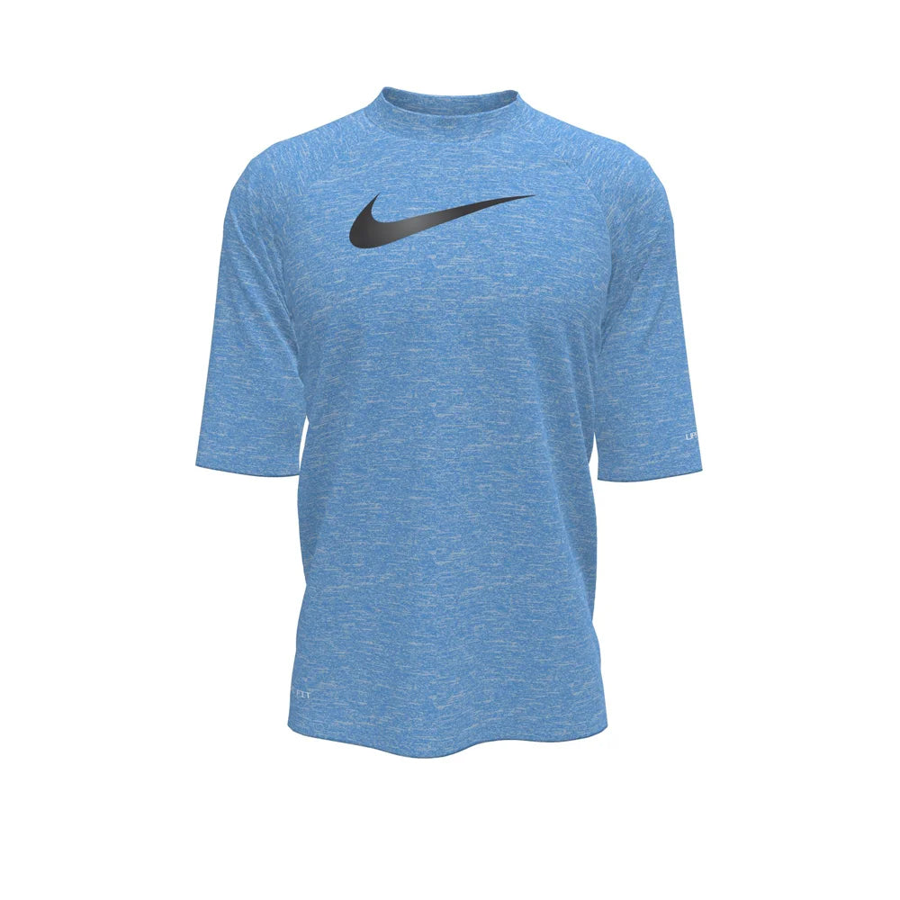 Nike Swim Boys Hydroguard Essential Big Kids Dri-FIT UV Short Sleeve Top