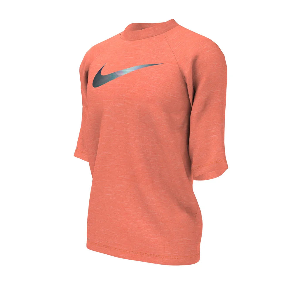 Nike Swim Boys Hydroguard Essential Big Kids Dri-FIT UV Short Sleeve Top