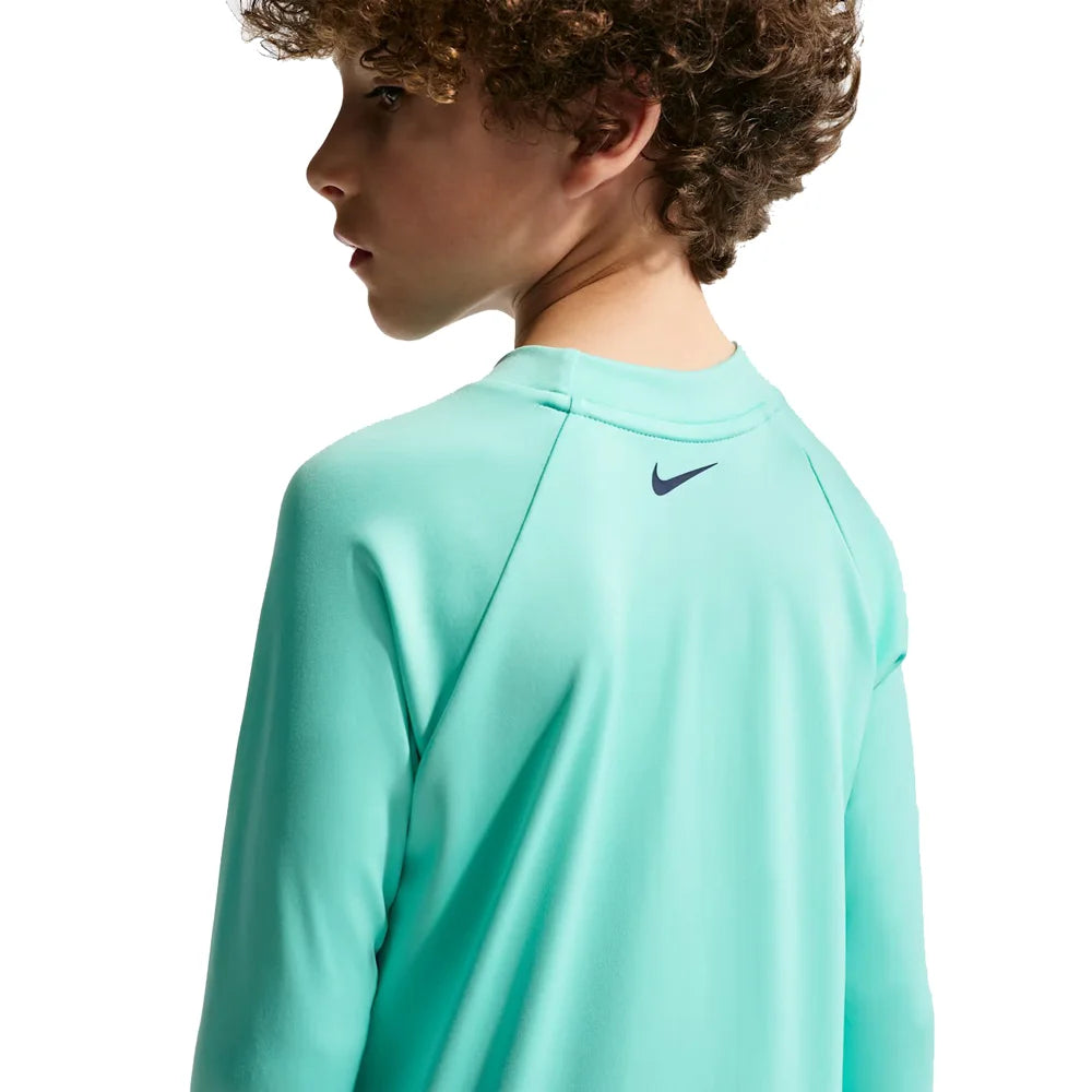 Nike Swim Boys Set Little Kids Long Sleeve Top & Short Set