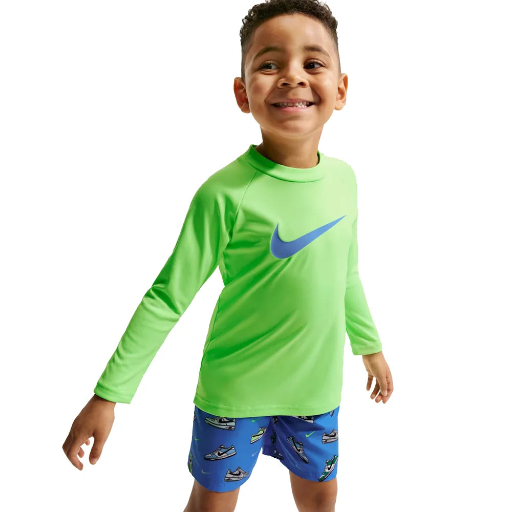 Nike Swim Boys Set Little Kids Long Sleeve Top & Short Set