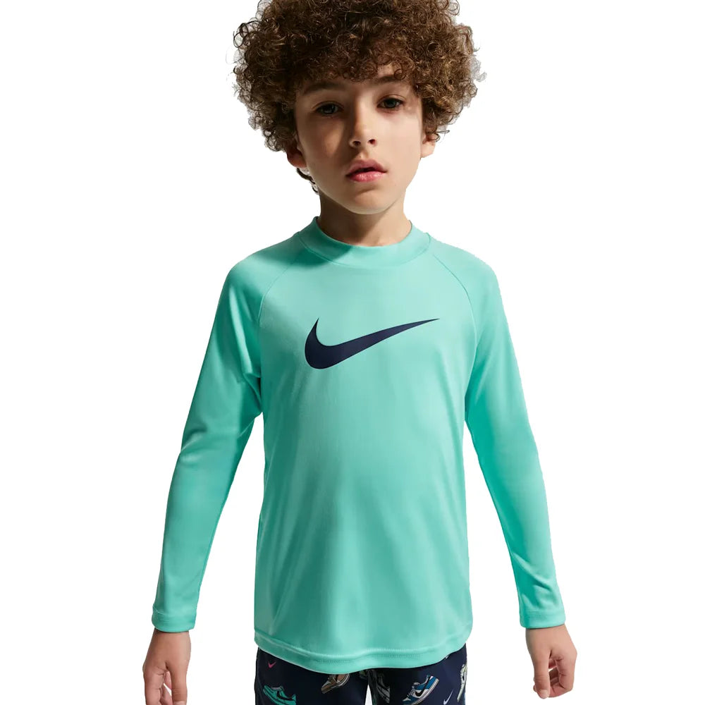 Nike Swim Boys Set Little Kids Long Sleeve Top & Short Set