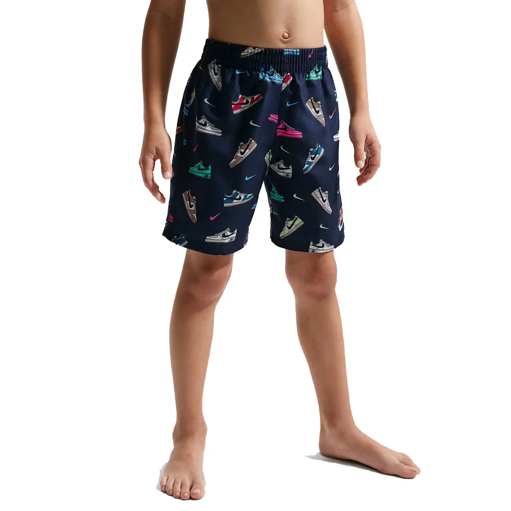Nike Swim Boys Set Little Kids Long Sleeve Top & Short Set