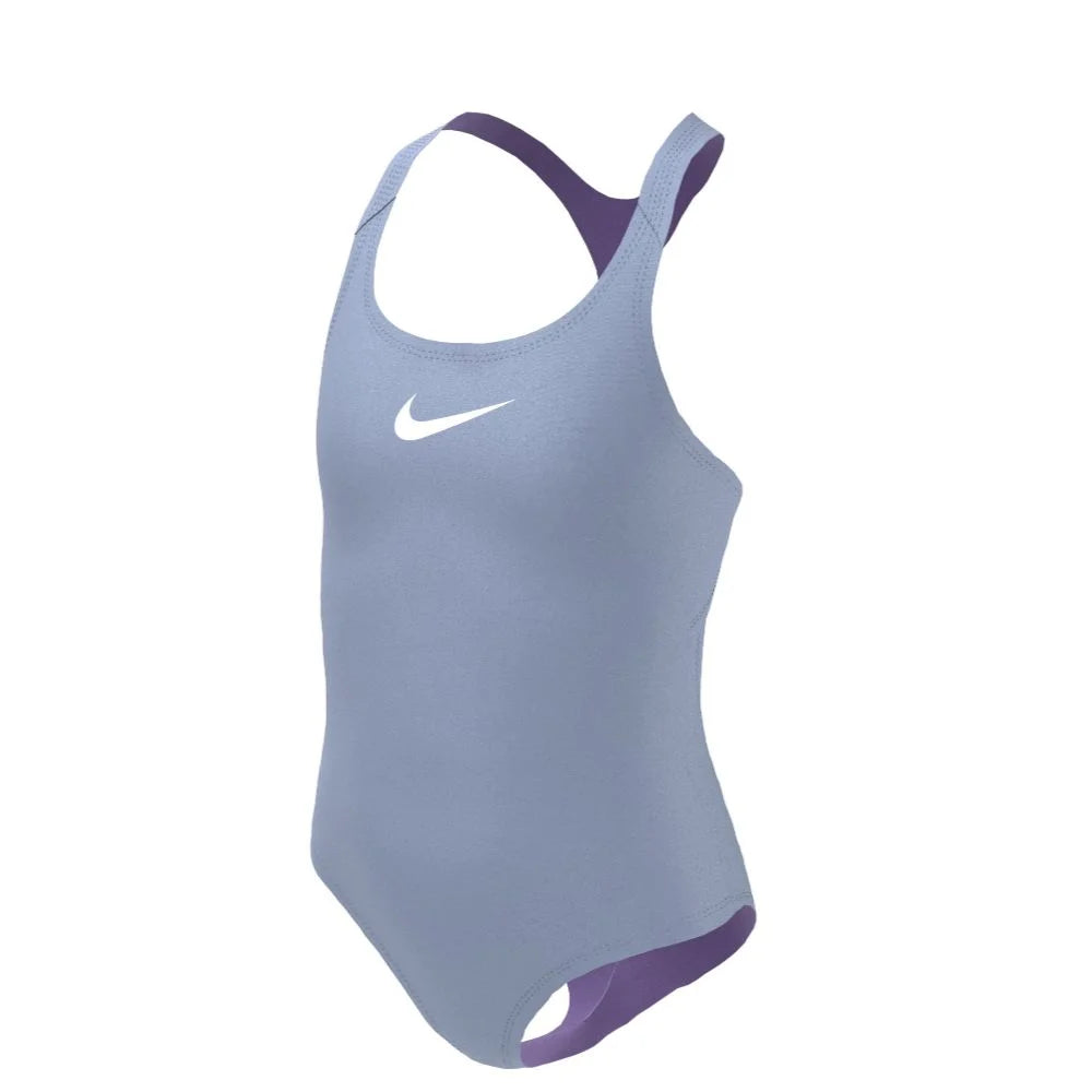 Nike Swim Girls Effortless Essential Big Kids Racerback One Piece Purple