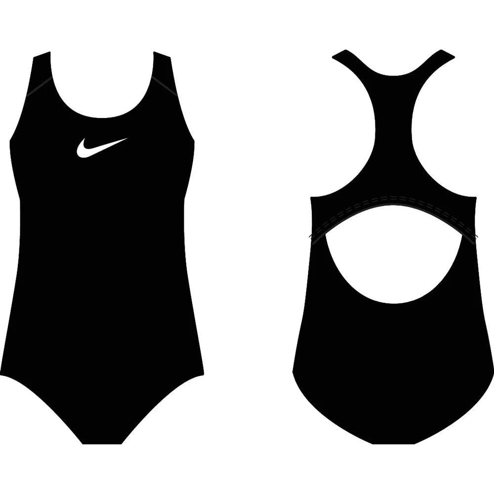Nike Swim Girls Effortless Essential Big Kids Racerback One Piece