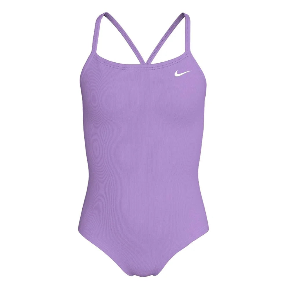 Nike Swim Girls Essential Big Kids Racerback One Piece