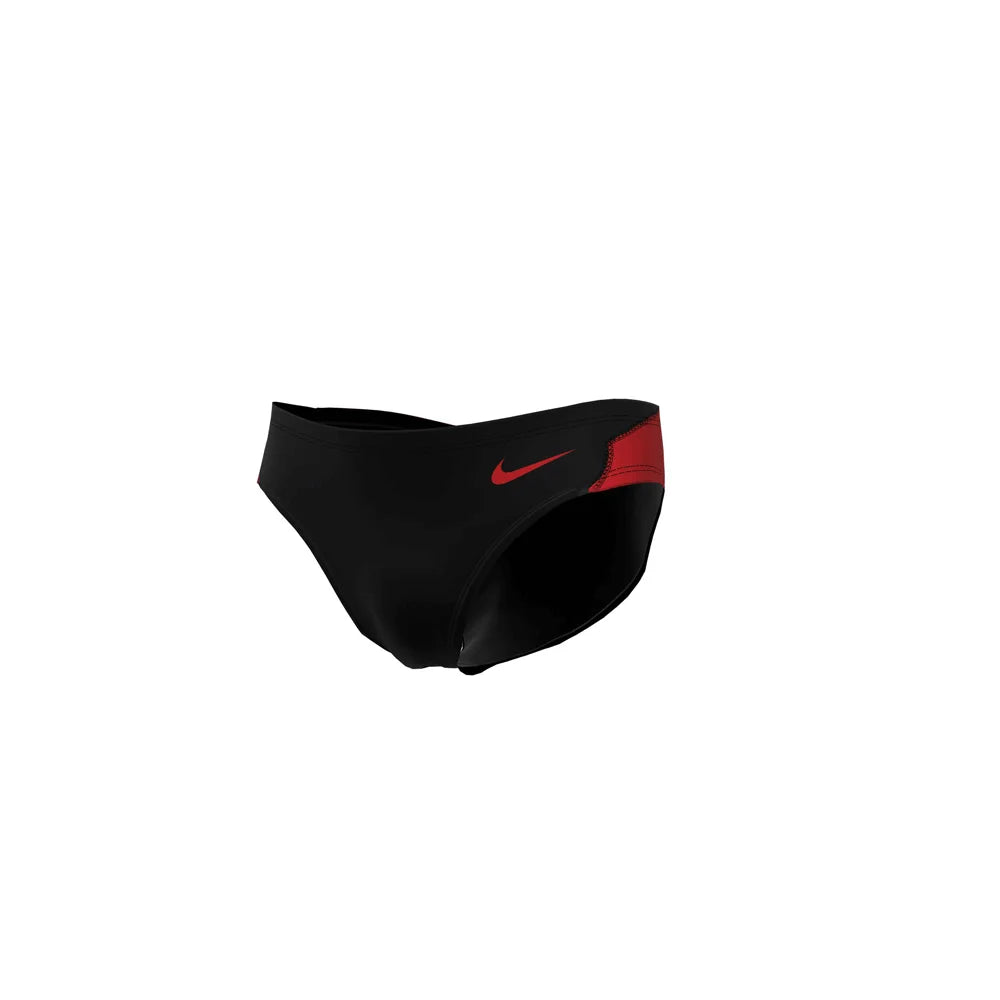Nike Swim Men's HydraStrong Vex Colorblock Brief red