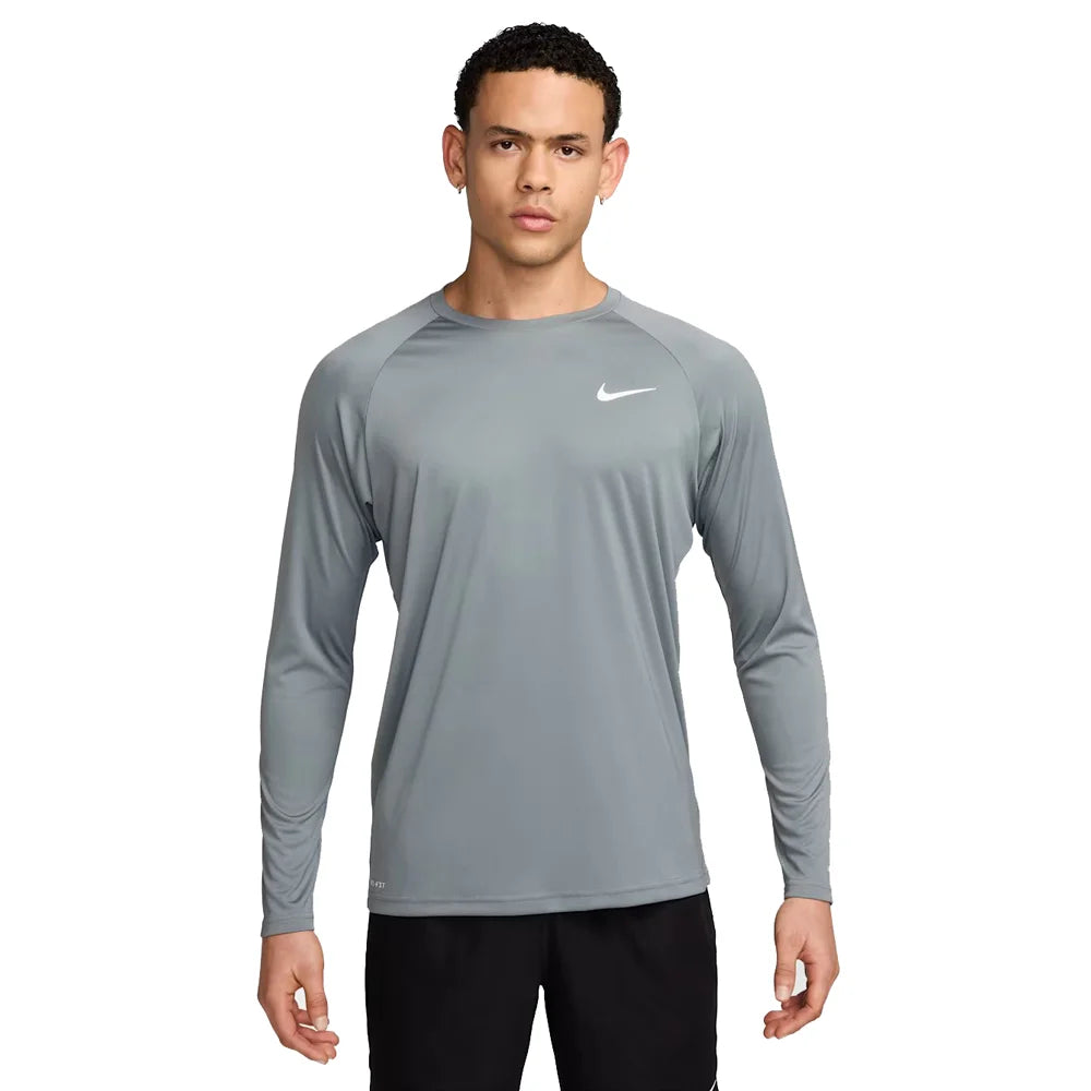 Nike Swim Men's Hydroguard Essential Dri-FIT UV Long Sleeve Top
