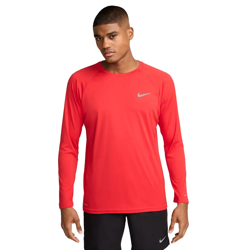 Nike Swim Men's Hydroguard Essential Dri-FIT UV Long Sleeve Top