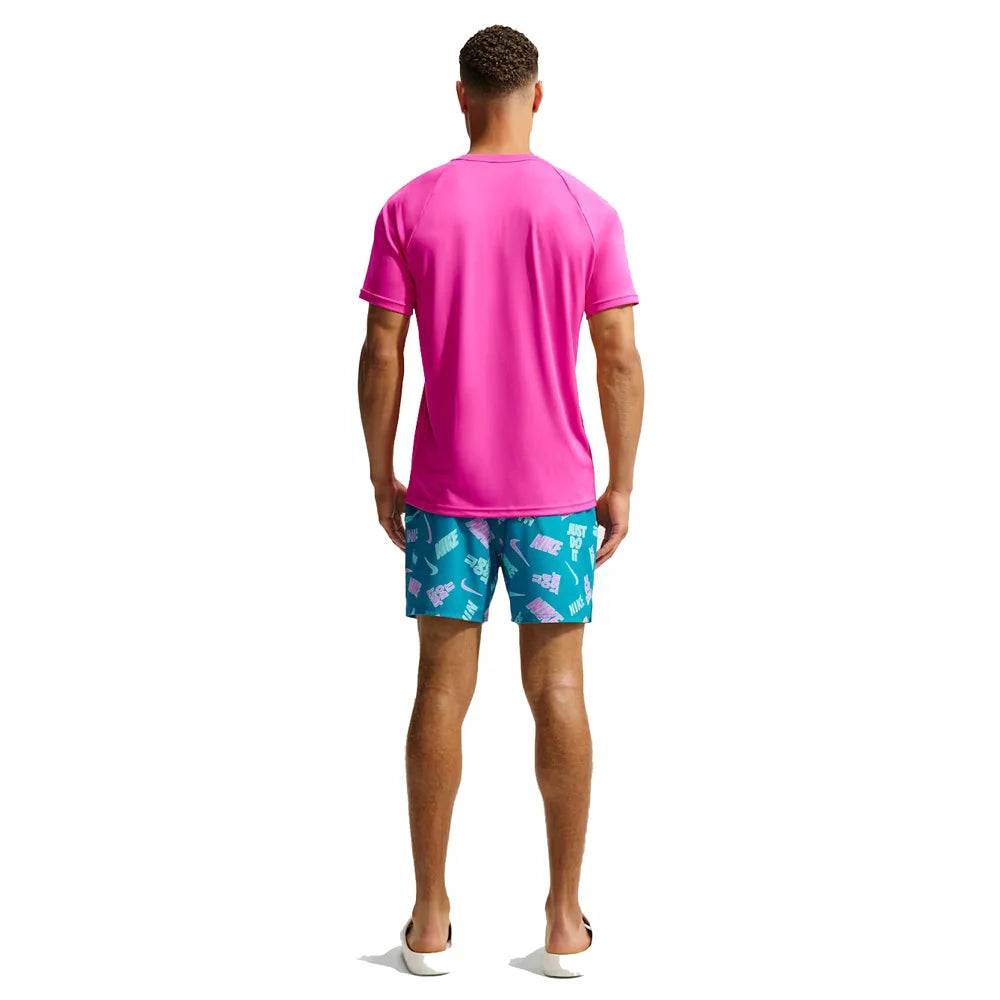 Nike Swim Men's Hydroguard Essential Dri-FIT UV Short Sleeve Top