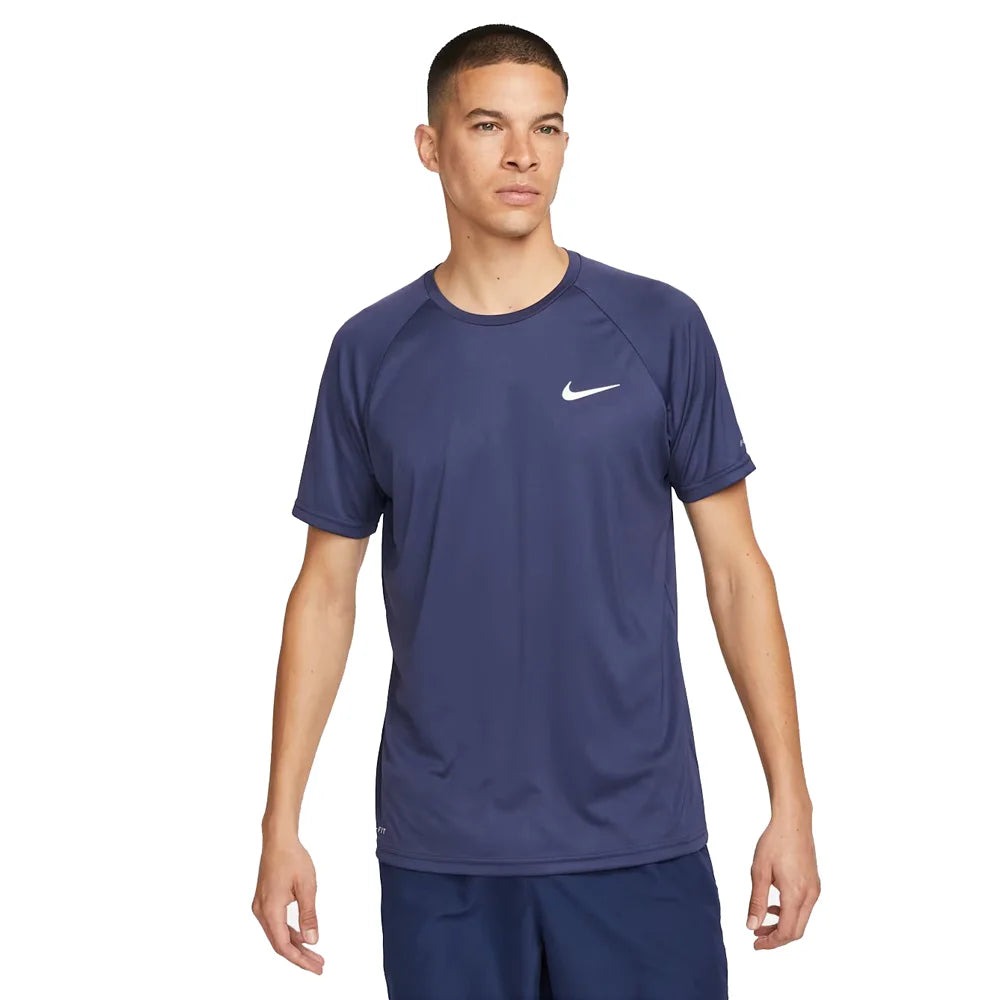 Nike Swim Men's Hydroguard Essential Dri-FIT UV Short Sleeve Top