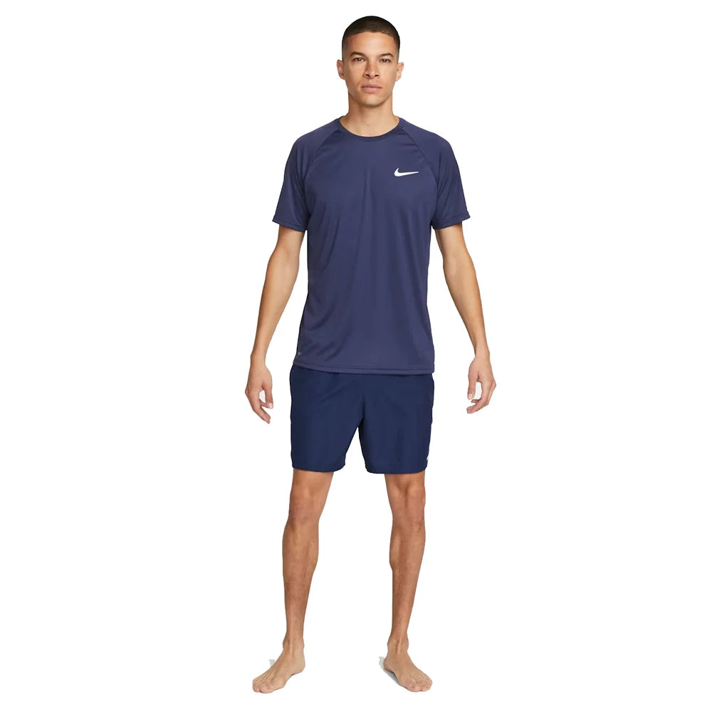 Nike Swim Men's Hydroguard Essential Dri-FIT UV Short Sleeve Top
