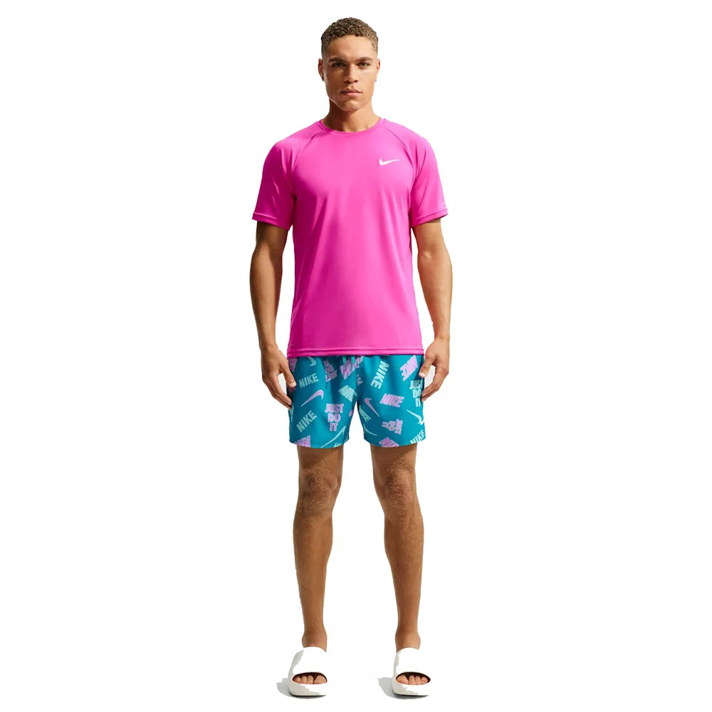 Nike Swim Men's Hydroguard Essential Dri-FIT UV Short Sleeve Top